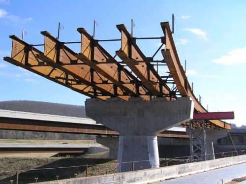 ساخت پل با تیر ورق