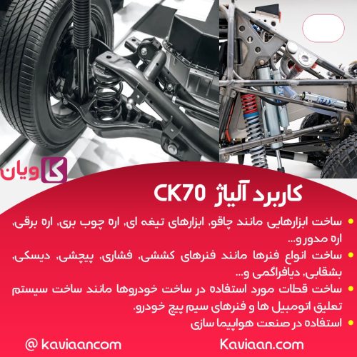 کاربرد آلیاژ CK70 چیست ؟