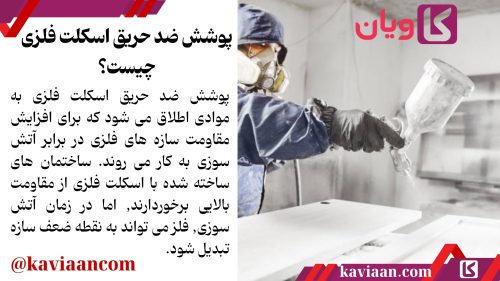 پوشش ضد حریق اسکلت فلزی