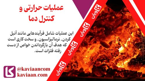 عملیات حرارتی و کنترل دما