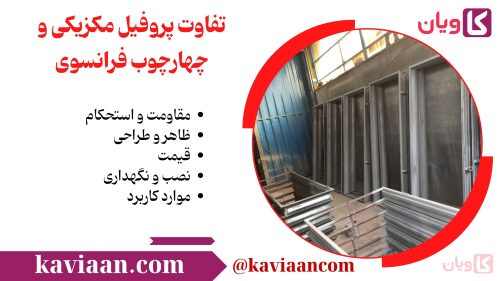 تفاوت پروفیل مکزیکی و چهارچوب فرانسوی